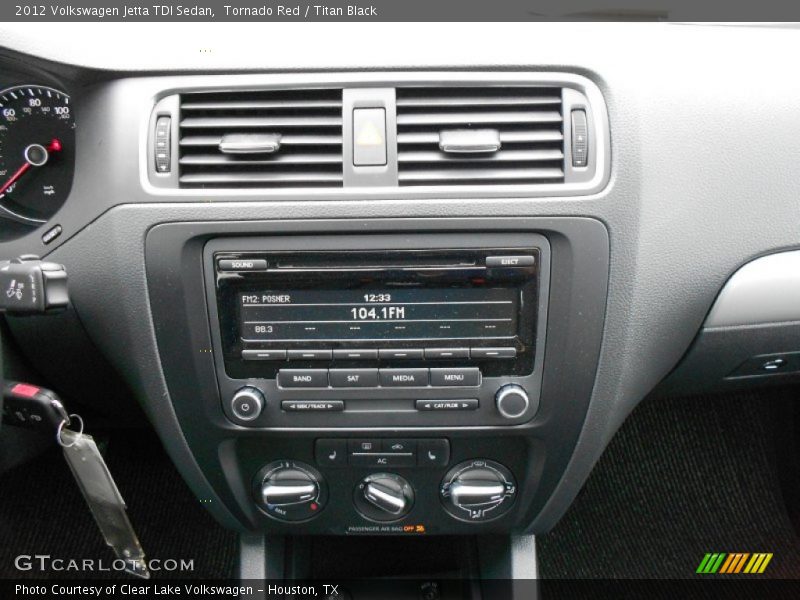 Tornado Red / Titan Black 2012 Volkswagen Jetta TDI Sedan