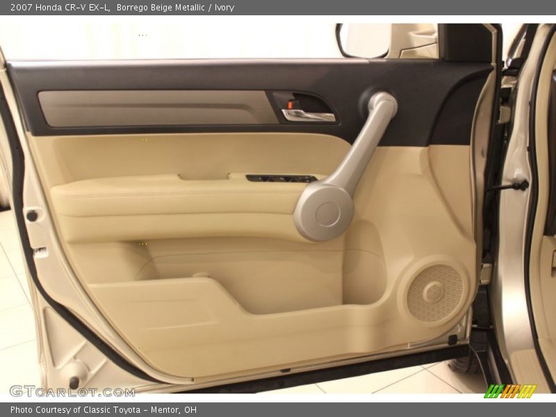 Borrego Beige Metallic / Ivory 2007 Honda CR-V EX-L
