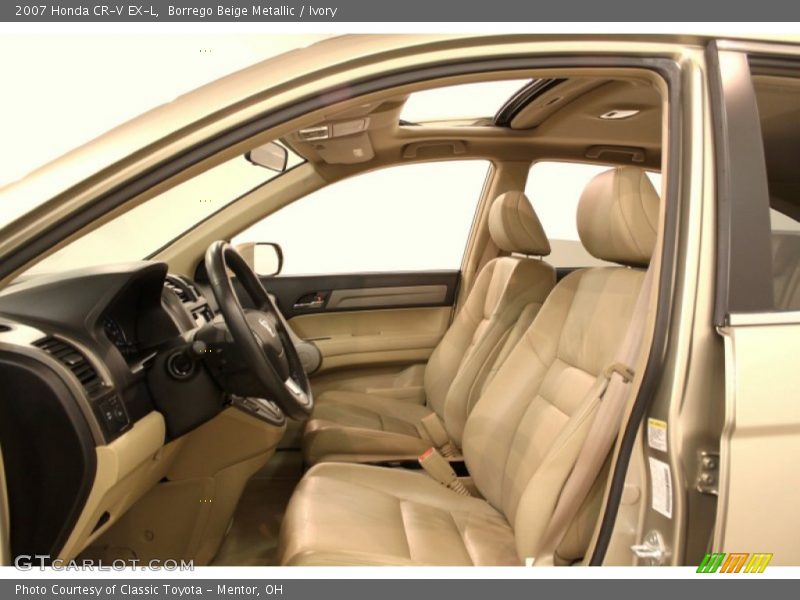 Borrego Beige Metallic / Ivory 2007 Honda CR-V EX-L