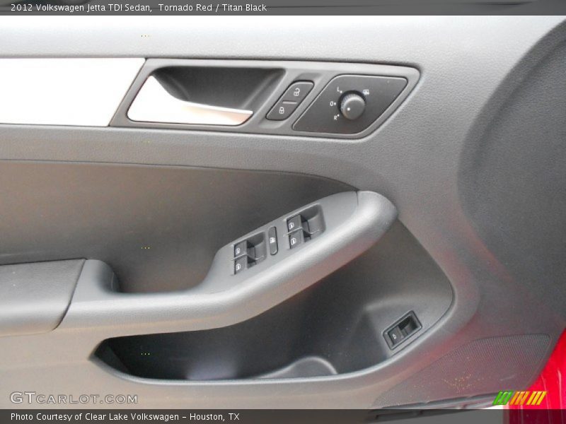 Tornado Red / Titan Black 2012 Volkswagen Jetta TDI Sedan