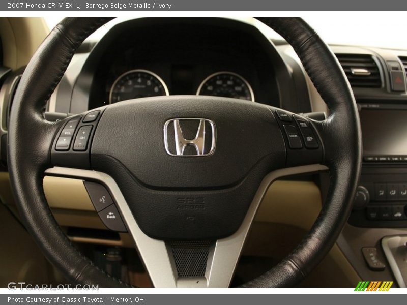 Borrego Beige Metallic / Ivory 2007 Honda CR-V EX-L