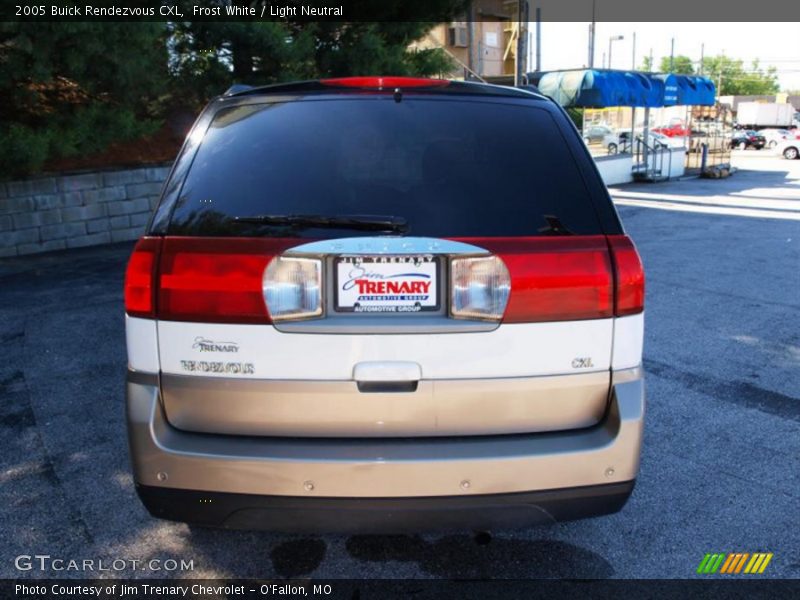 Frost White / Light Neutral 2005 Buick Rendezvous CXL
