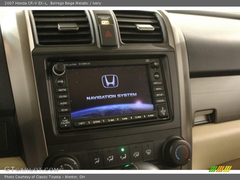 Borrego Beige Metallic / Ivory 2007 Honda CR-V EX-L