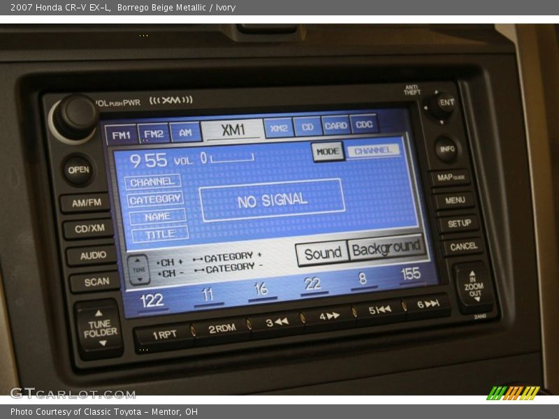 Borrego Beige Metallic / Ivory 2007 Honda CR-V EX-L