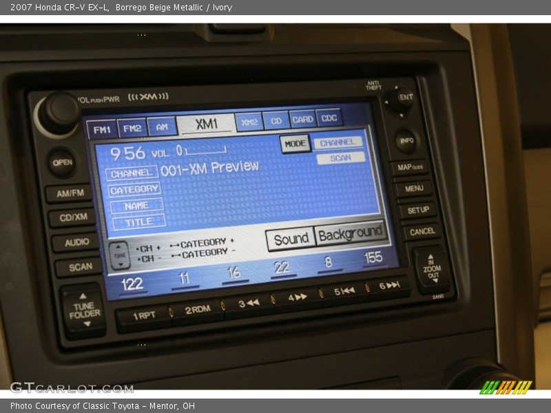Borrego Beige Metallic / Ivory 2007 Honda CR-V EX-L