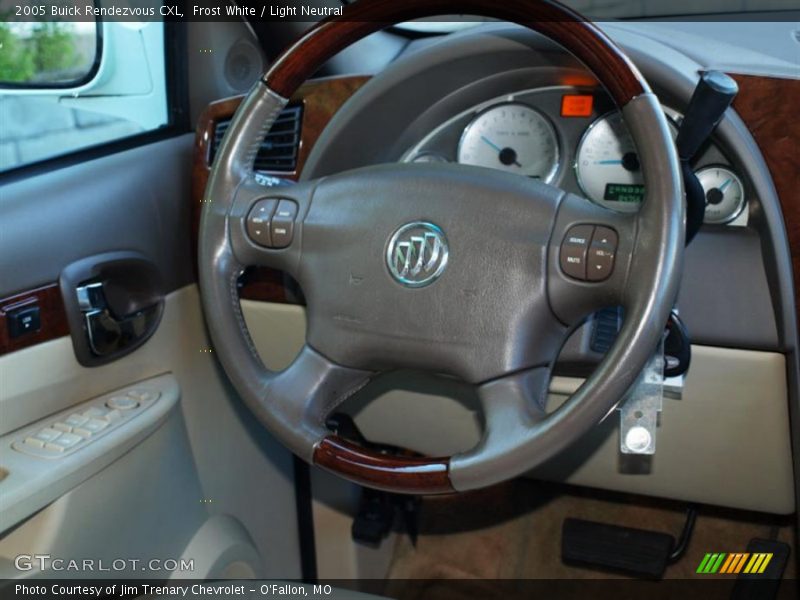 Frost White / Light Neutral 2005 Buick Rendezvous CXL