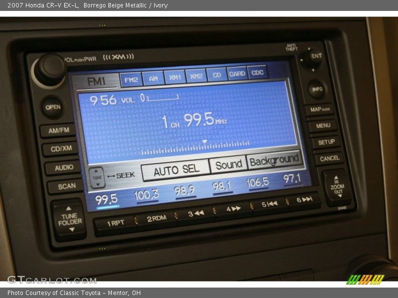 Borrego Beige Metallic / Ivory 2007 Honda CR-V EX-L