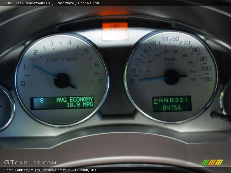 Frost White / Light Neutral 2005 Buick Rendezvous CXL