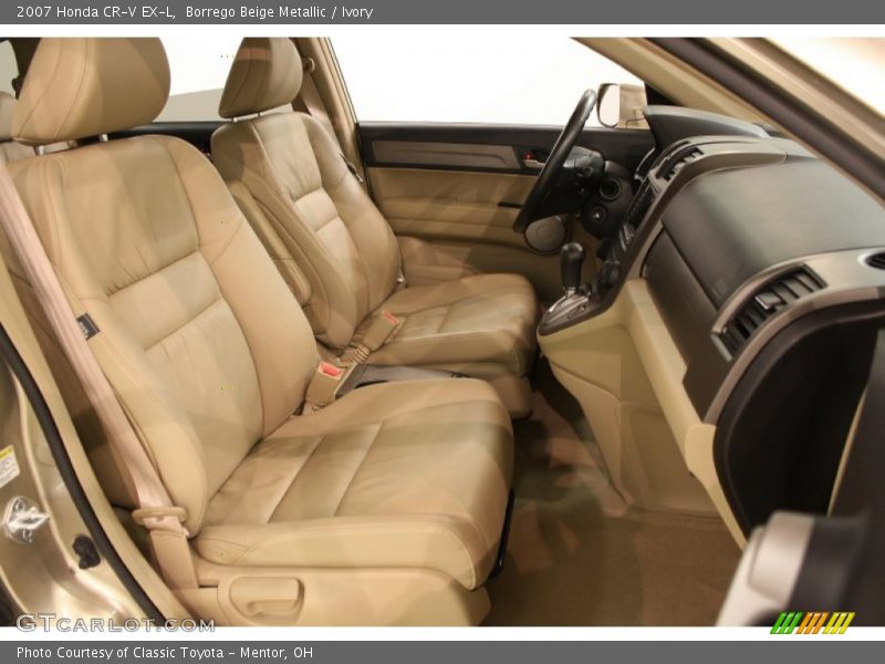 Borrego Beige Metallic / Ivory 2007 Honda CR-V EX-L