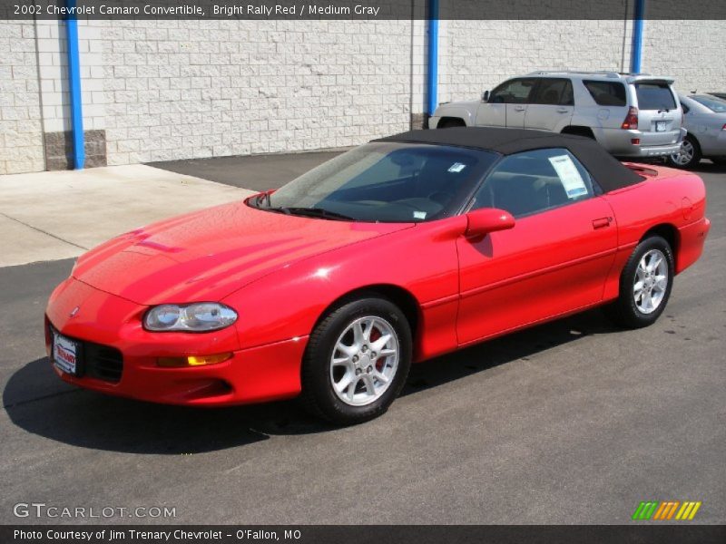 Front 3/4 View of 2002 Camaro Convertible