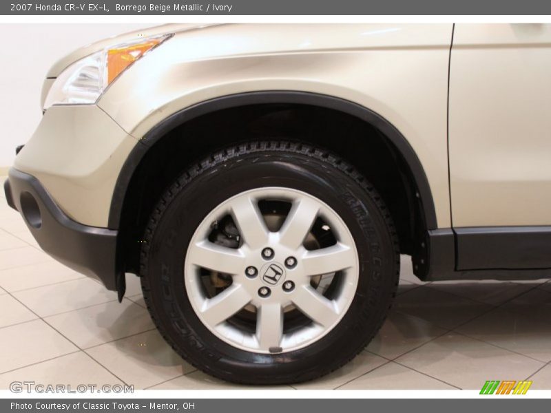 Borrego Beige Metallic / Ivory 2007 Honda CR-V EX-L