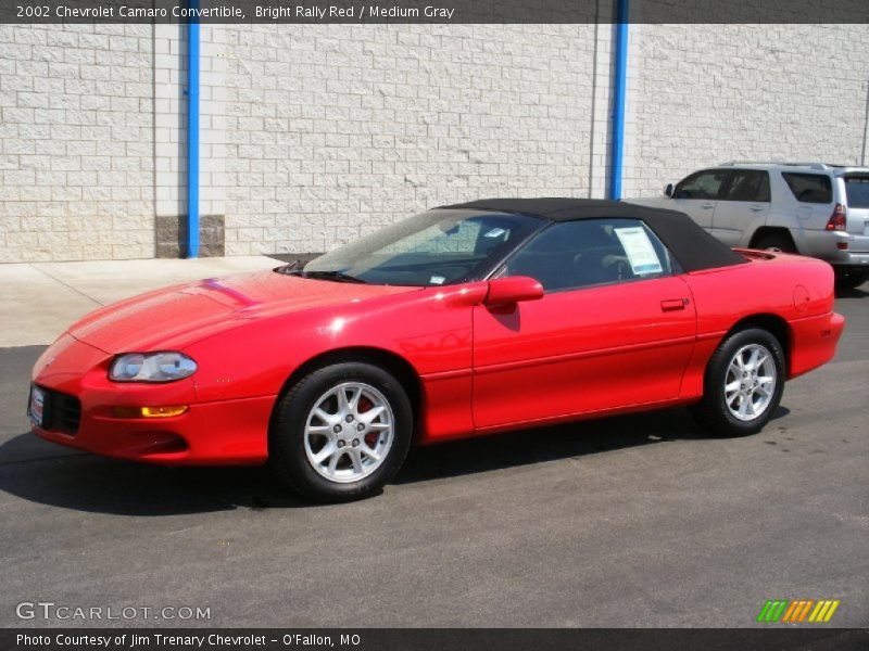 Front 3/4 View of 2002 Camaro Convertible