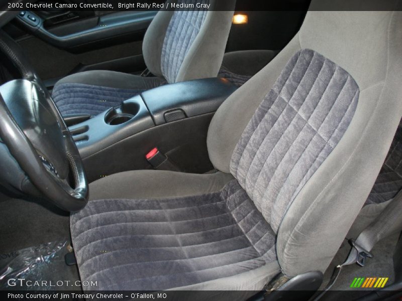  2002 Camaro Convertible Medium Gray Interior