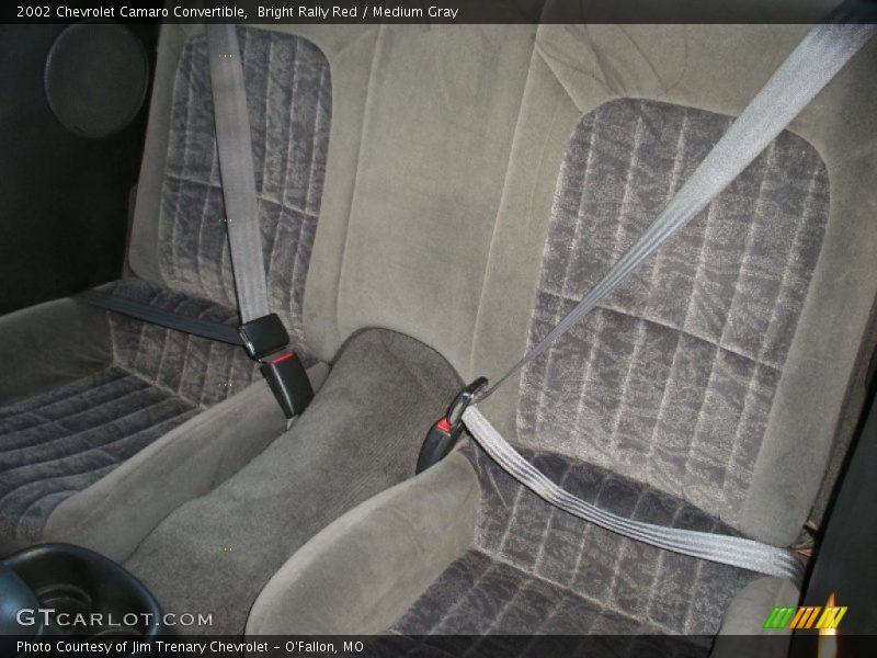  2002 Camaro Convertible Medium Gray Interior