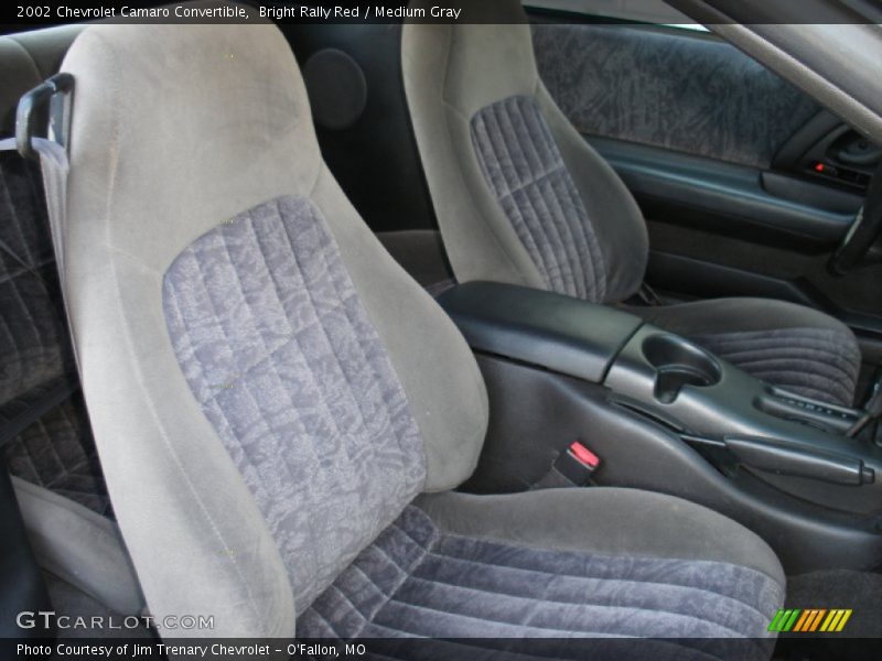  2002 Camaro Convertible Medium Gray Interior