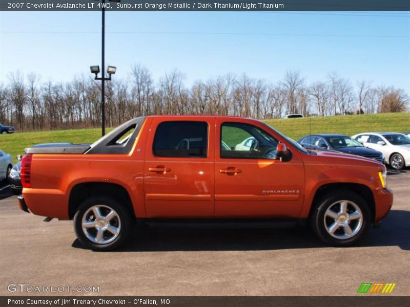  2007 Avalanche LT 4WD Sunburst Orange Metallic