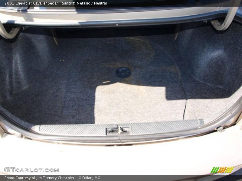 Sandrift Metallic / Neutral 2001 Chevrolet Cavalier Sedan