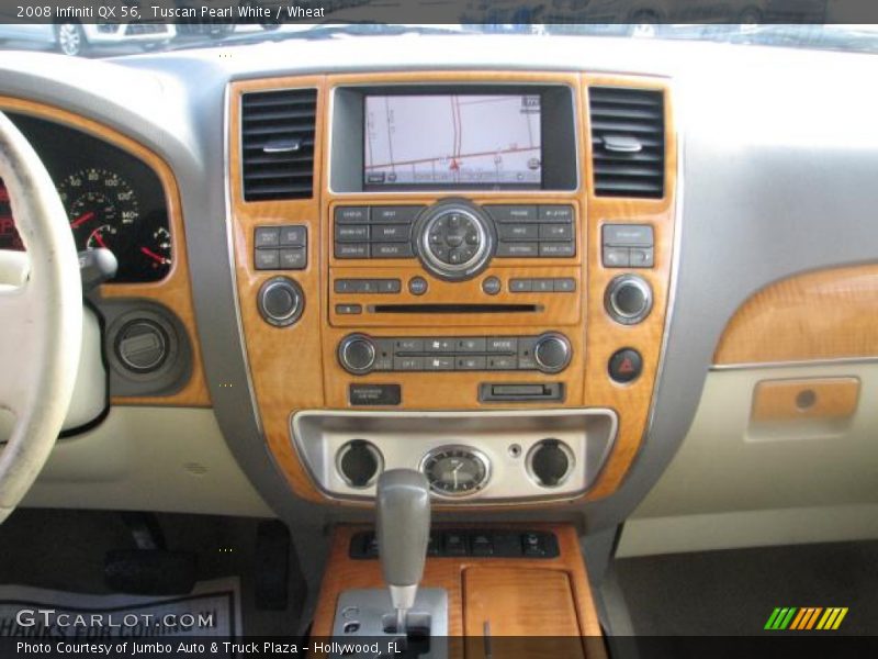 Navigation of 2008 QX 56