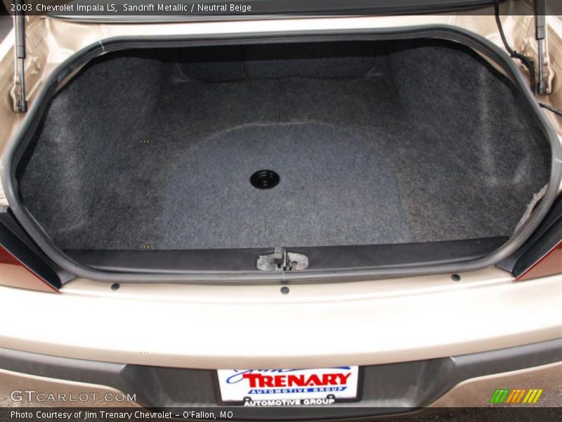 Sandrift Metallic / Neutral Beige 2003 Chevrolet Impala LS