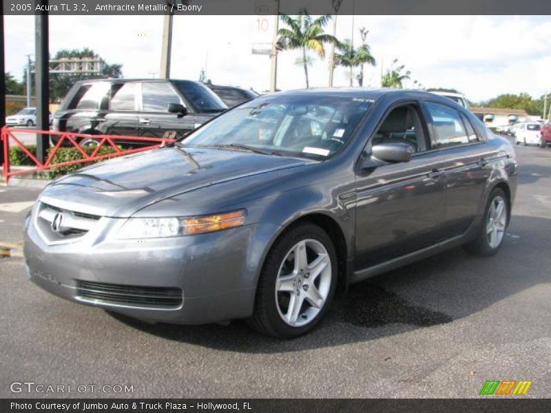 Anthracite Metallic / Ebony 2005 Acura TL 3.2