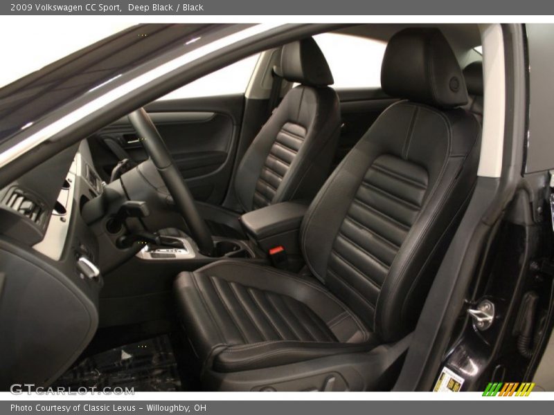 Deep Black / Black 2009 Volkswagen CC Sport