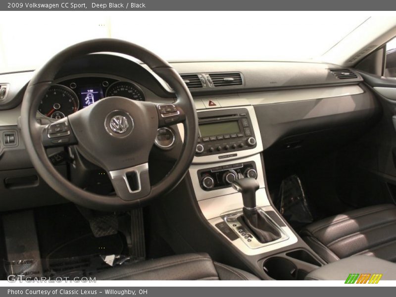 Deep Black / Black 2009 Volkswagen CC Sport