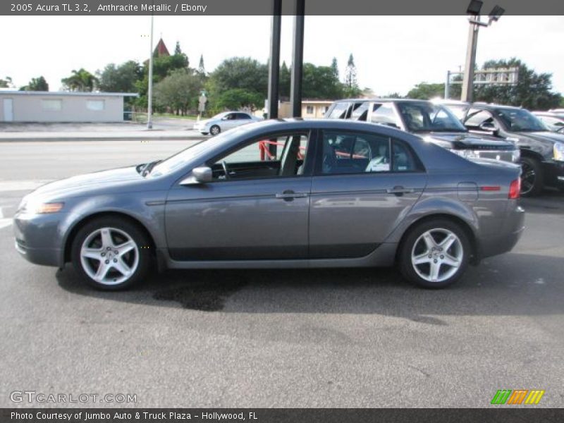 Anthracite Metallic / Ebony 2005 Acura TL 3.2