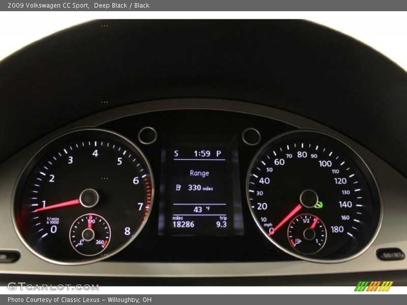 Deep Black / Black 2009 Volkswagen CC Sport