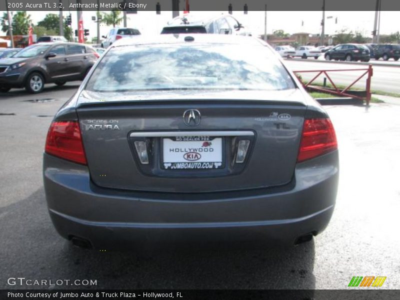 Anthracite Metallic / Ebony 2005 Acura TL 3.2