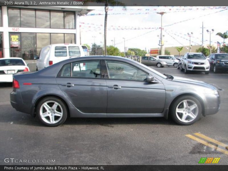 Anthracite Metallic / Ebony 2005 Acura TL 3.2