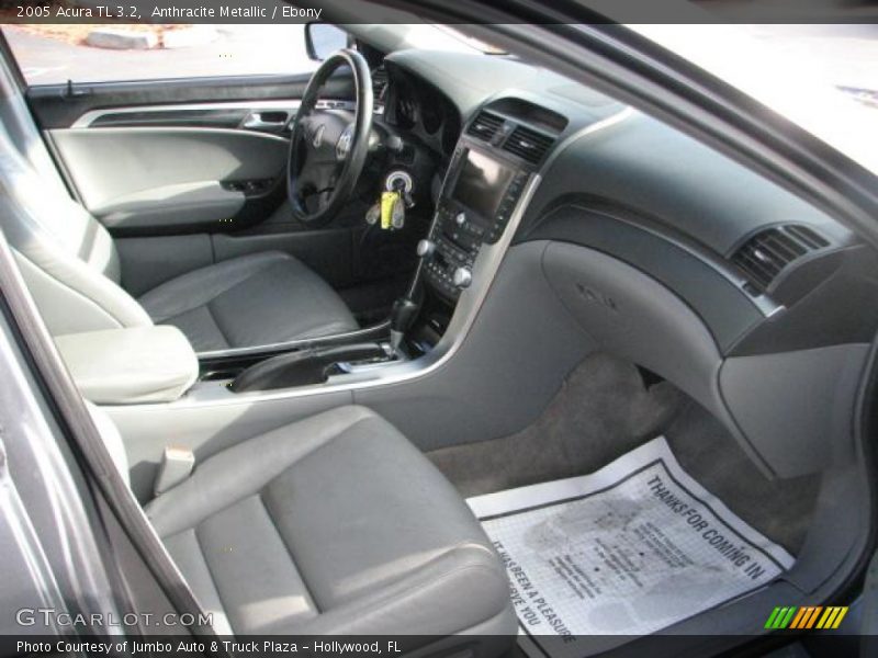 Anthracite Metallic / Ebony 2005 Acura TL 3.2