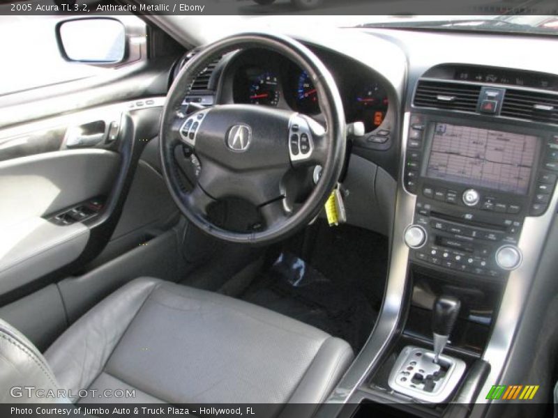 Anthracite Metallic / Ebony 2005 Acura TL 3.2