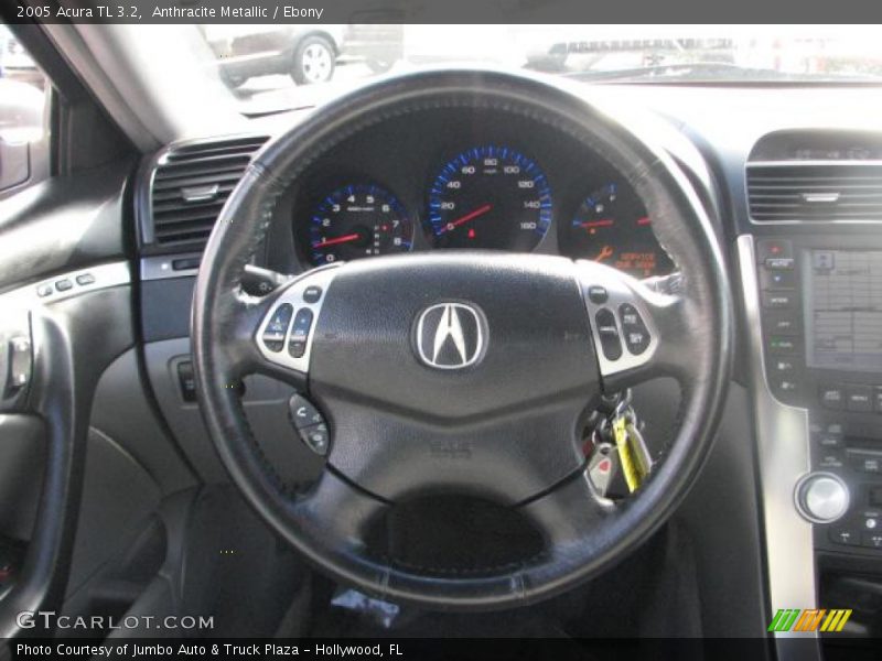 Anthracite Metallic / Ebony 2005 Acura TL 3.2