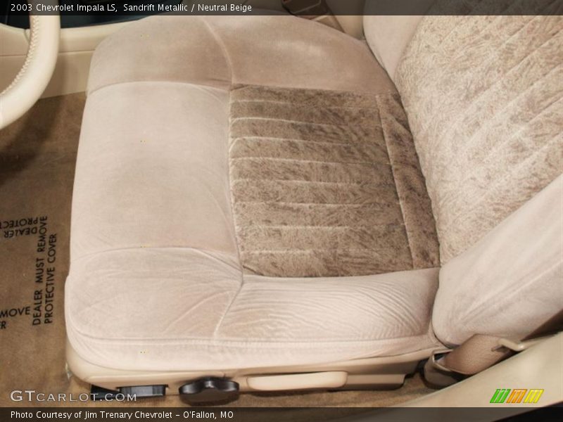 Sandrift Metallic / Neutral Beige 2003 Chevrolet Impala LS