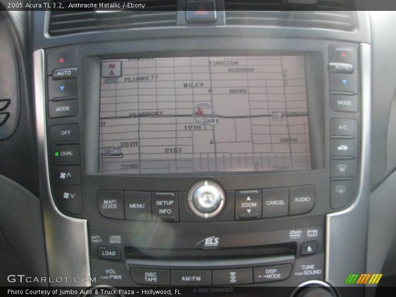 Anthracite Metallic / Ebony 2005 Acura TL 3.2