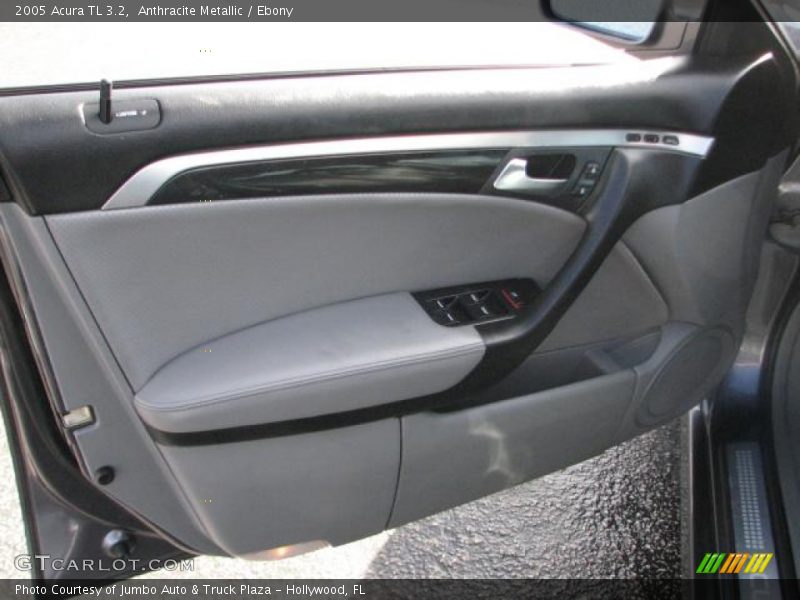 Anthracite Metallic / Ebony 2005 Acura TL 3.2