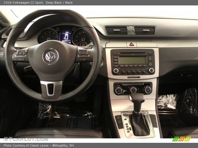 Deep Black / Black 2009 Volkswagen CC Sport