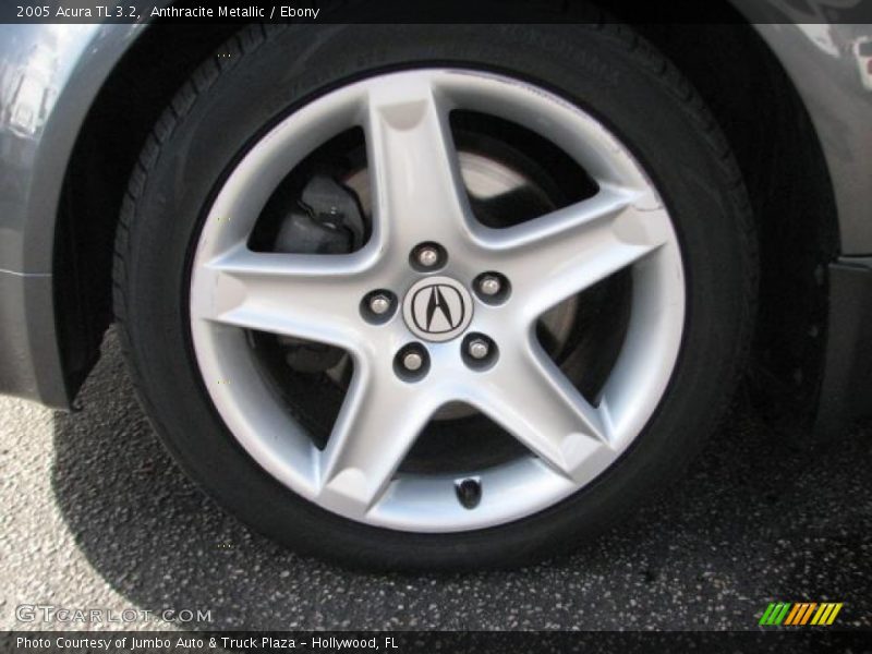 Anthracite Metallic / Ebony 2005 Acura TL 3.2