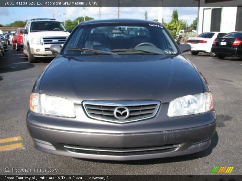 Moonlight Gray Metallic / Gray 2001 Mazda 626 ES