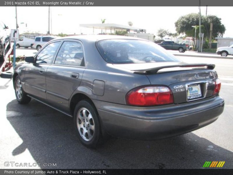 Moonlight Gray Metallic / Gray 2001 Mazda 626 ES