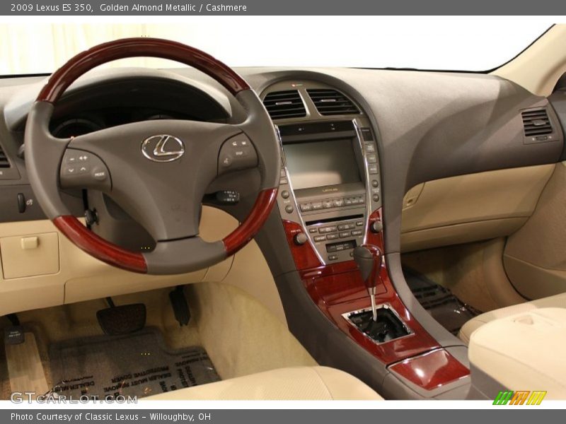 Golden Almond Metallic / Cashmere 2009 Lexus ES 350