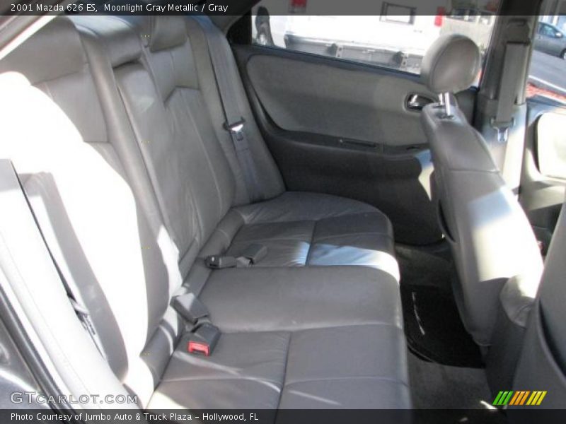Moonlight Gray Metallic / Gray 2001 Mazda 626 ES