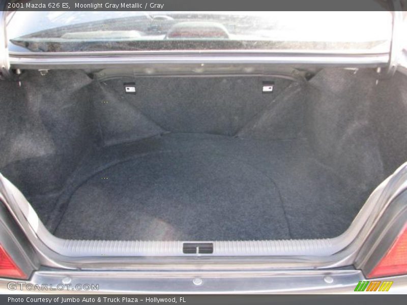 Moonlight Gray Metallic / Gray 2001 Mazda 626 ES