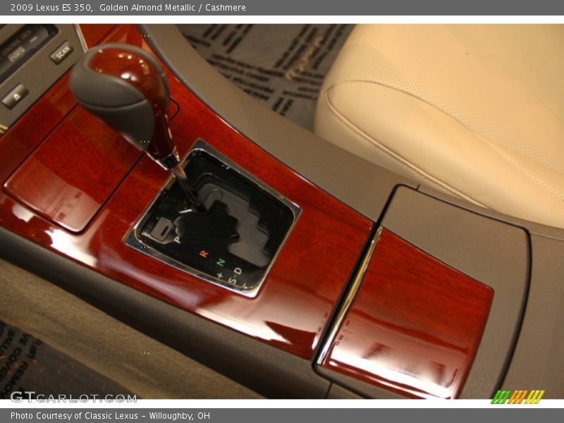 Golden Almond Metallic / Cashmere 2009 Lexus ES 350