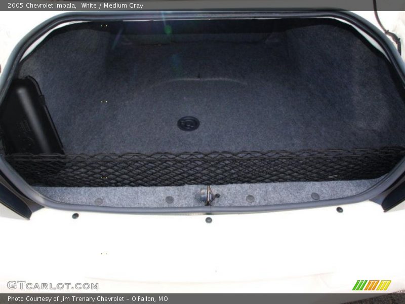 White / Medium Gray 2005 Chevrolet Impala