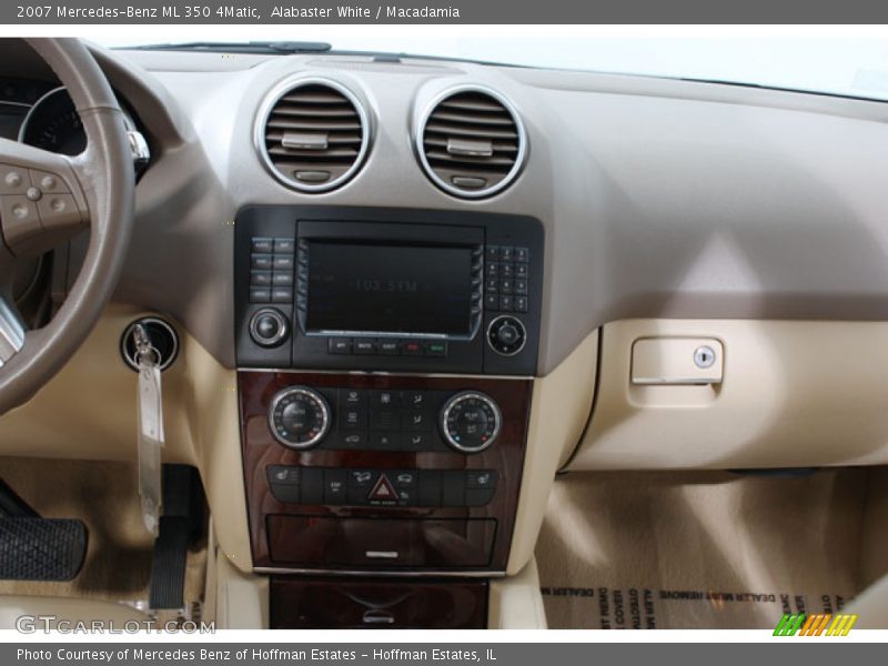 Alabaster White / Macadamia 2007 Mercedes-Benz ML 350 4Matic