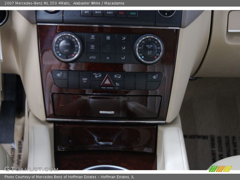 Alabaster White / Macadamia 2007 Mercedes-Benz ML 350 4Matic