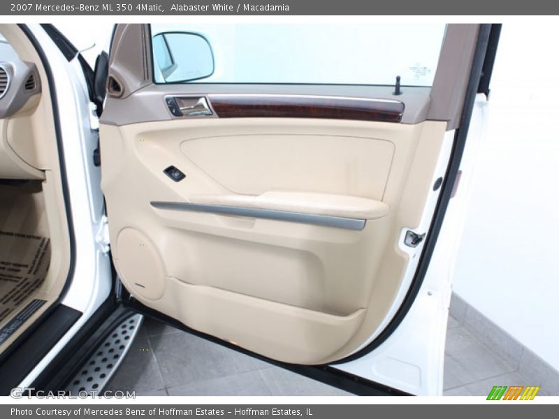 Alabaster White / Macadamia 2007 Mercedes-Benz ML 350 4Matic