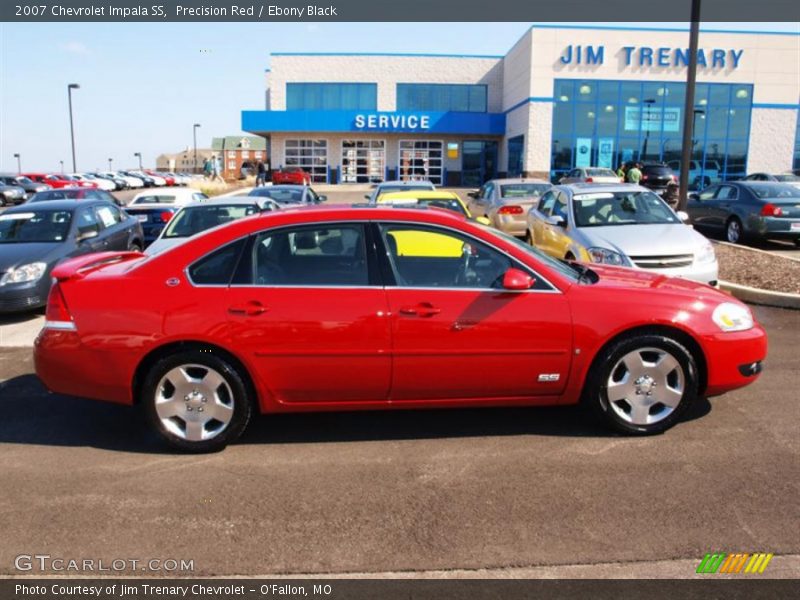 Precision Red / Ebony Black 2007 Chevrolet Impala SS