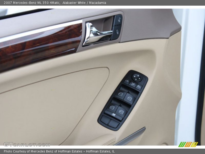 Alabaster White / Macadamia 2007 Mercedes-Benz ML 350 4Matic